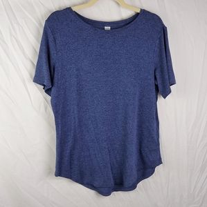 Old Navy luxe blue shirt